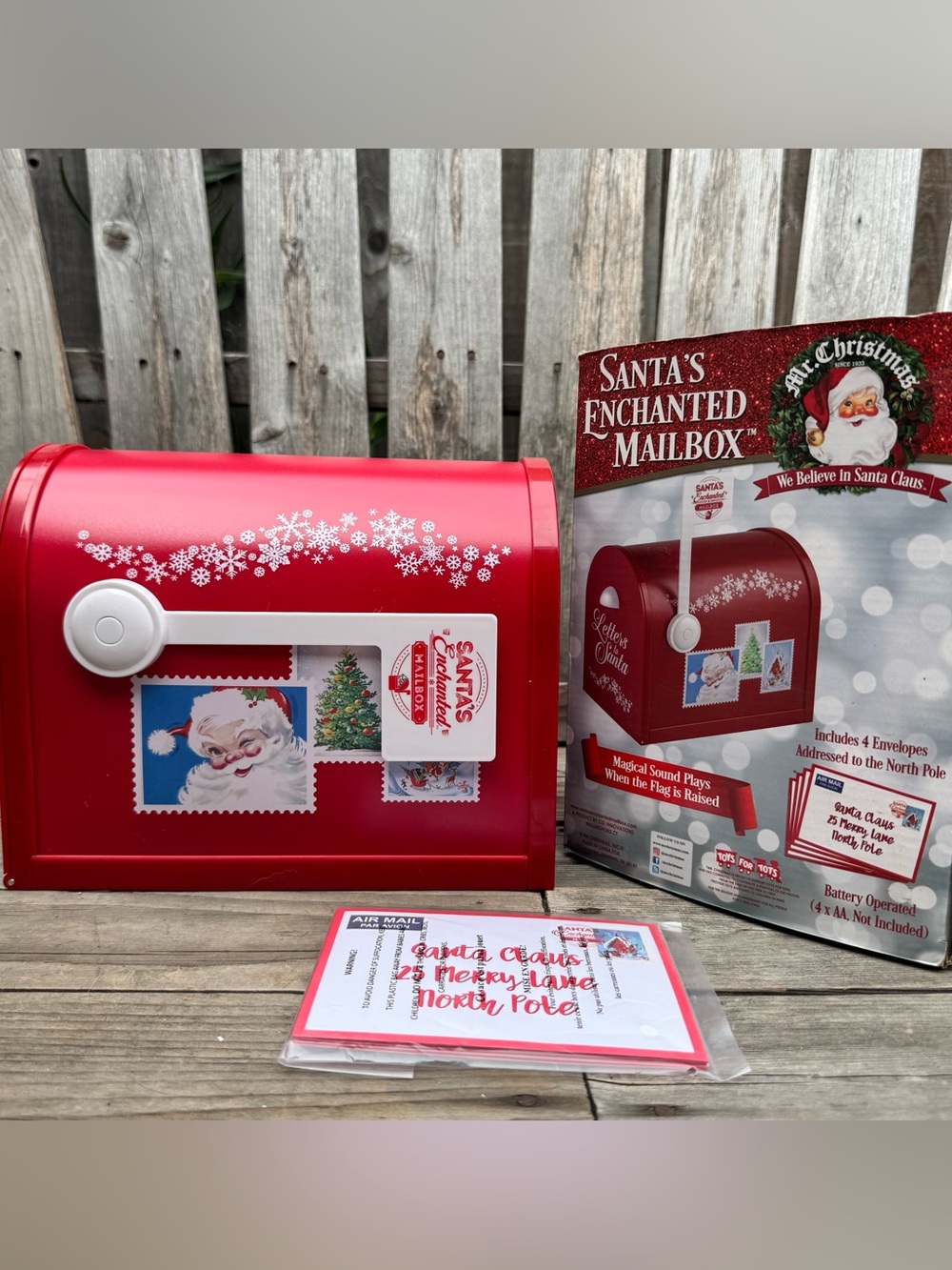 Mr. Christmas Santa's Enchanted Mailbox